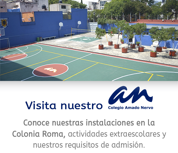 Ven y visita nuestras instalaciones del Colegio Amado Nervo